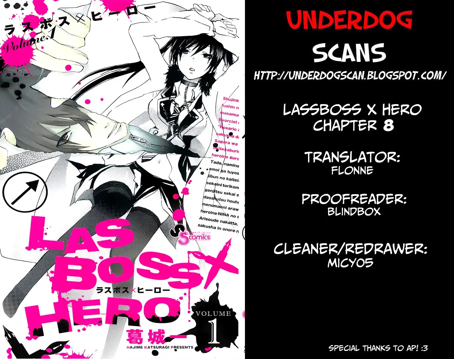 Lasboss x Hero Chapter 8 1